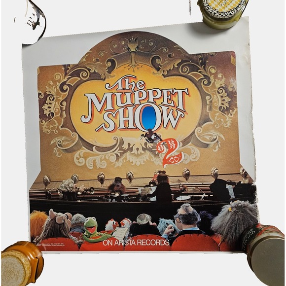 The Muppet Show 2 Vintage 1978 Original Promo Album Poster 21x22 Arista - Picture 1 of 6